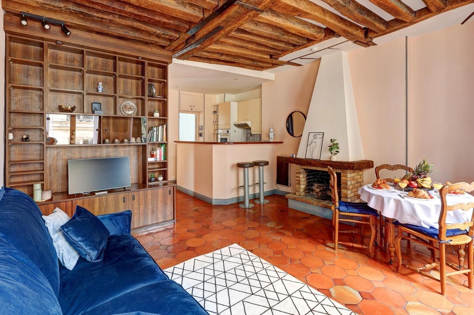 Appartamento Bnbnook - Cozy 1br - Vibrant Le Marais & Pompidou Parigi