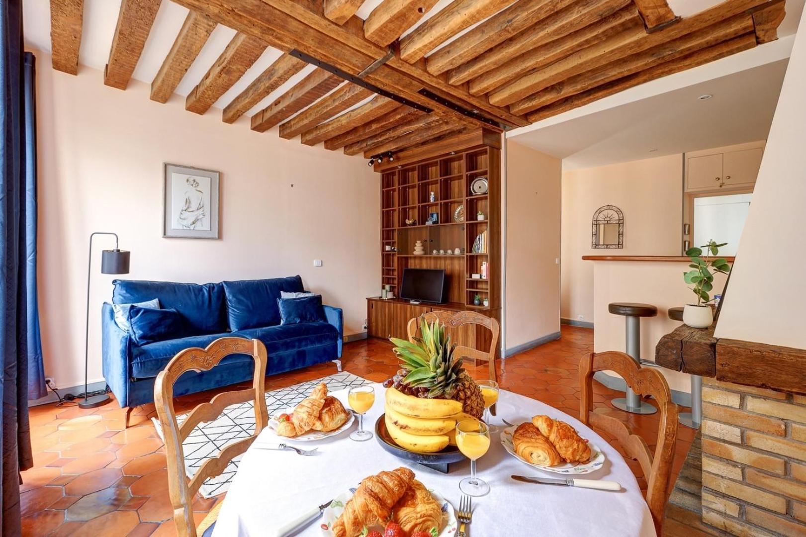 Bnbnook - Cozy 1br - Vibrant Le Marais & Pompidou Appartamento *